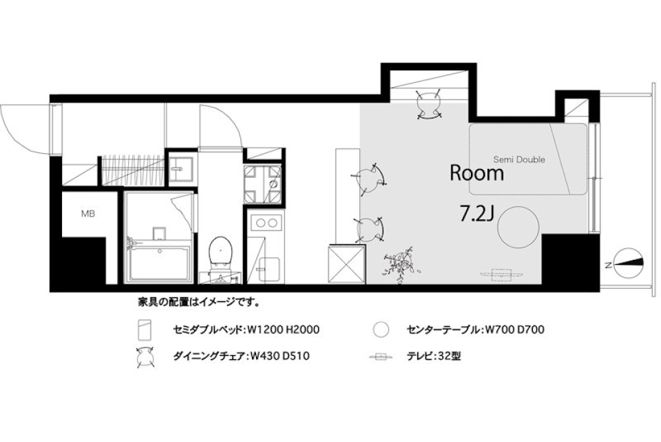 今夜も一杯いかが？の間取り図