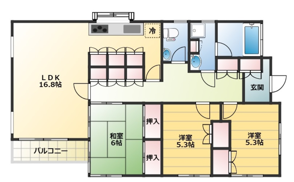 日吉GARDENの間取り図