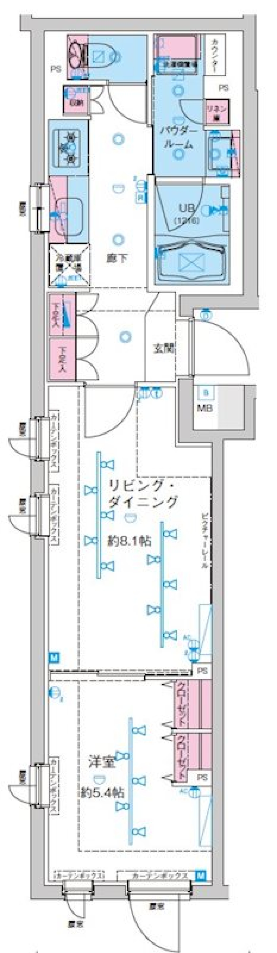 GENOVIA新大塚 309号室［ペット可］の間取り図