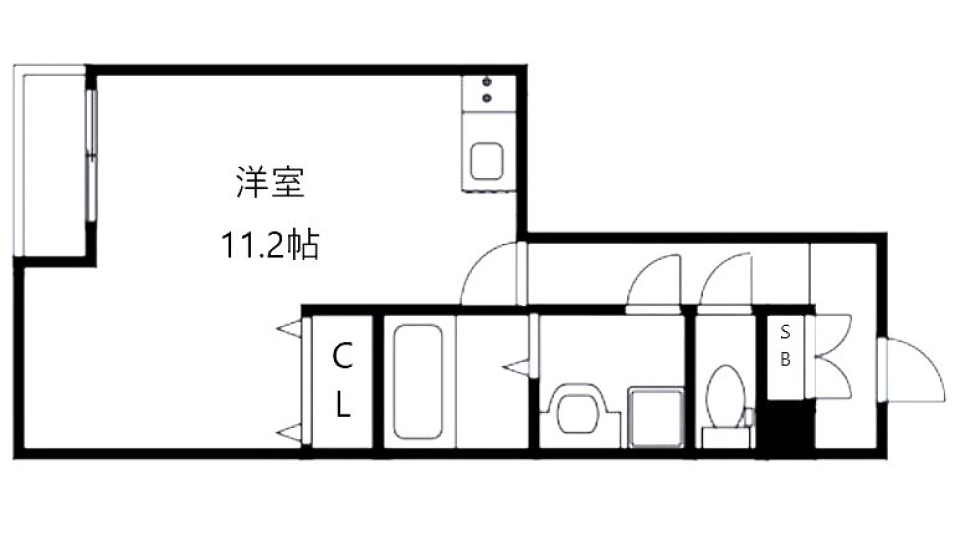 クリンゲル自由が丘 101号室の間取り図