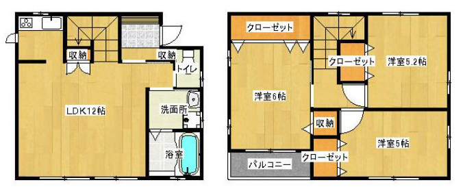 戸建なので他の世帯を気にせずのびのび暮らせます