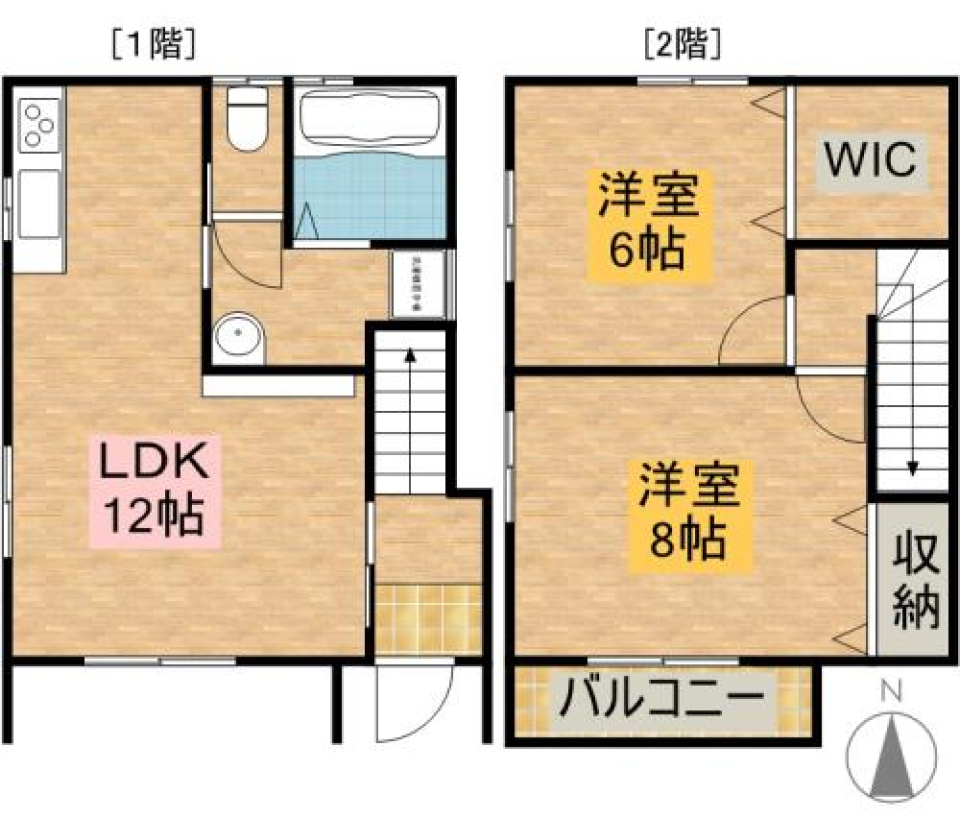 理想の家族の形の間取り図