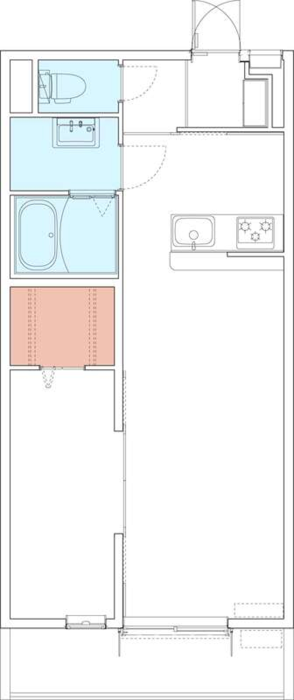 リブリ・aibec　105号室の間取り図