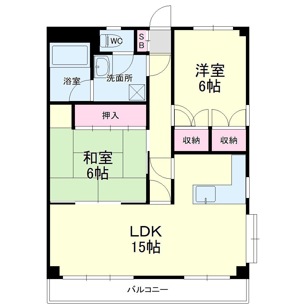 ファミリー・カップルにおすすめの2LDK