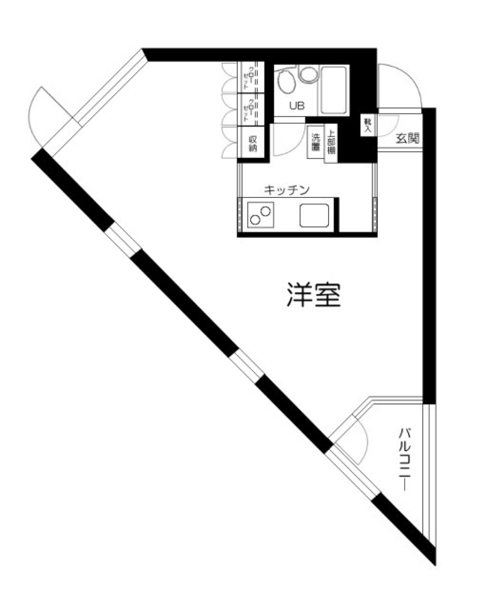 ＦＲＭビルディング 3C号室の間取り図