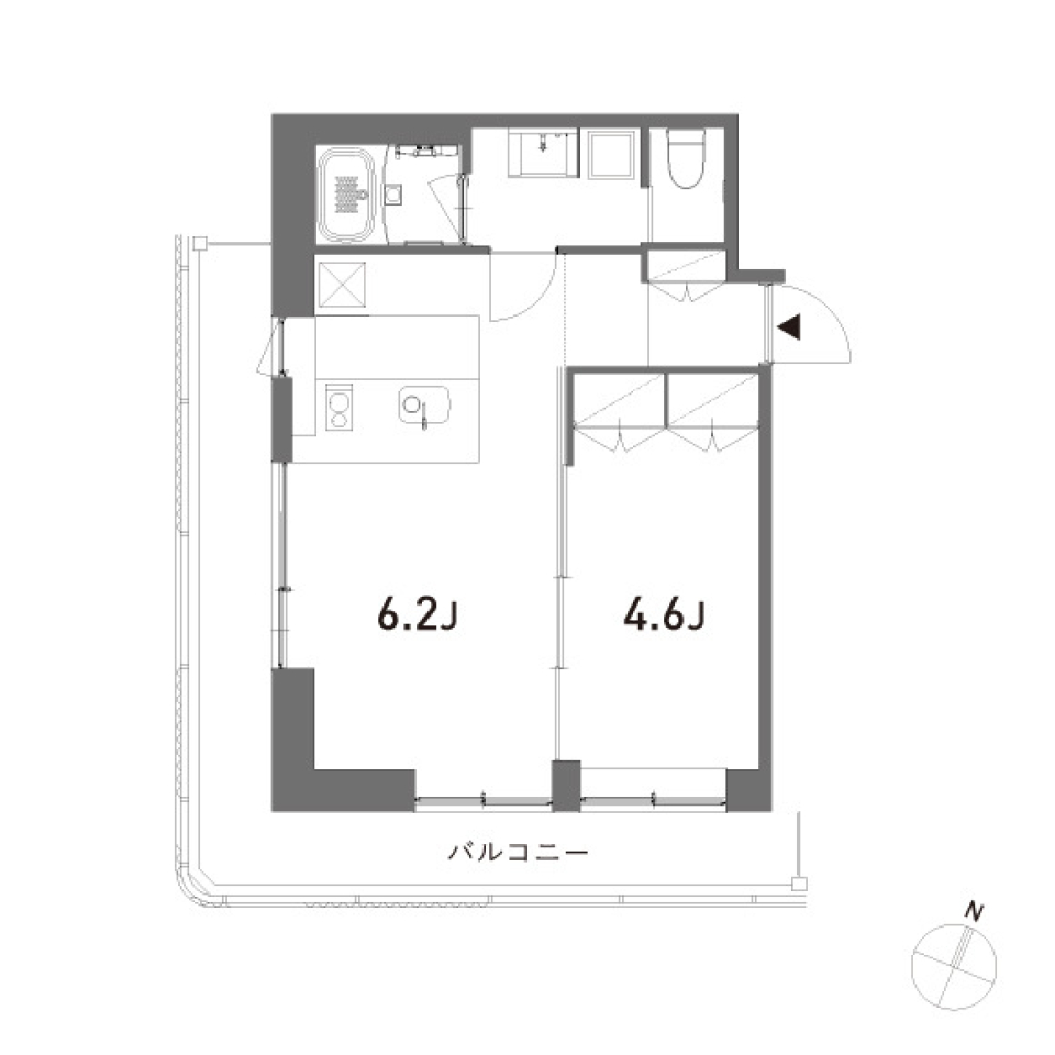 光のダンスフロアの間取り図