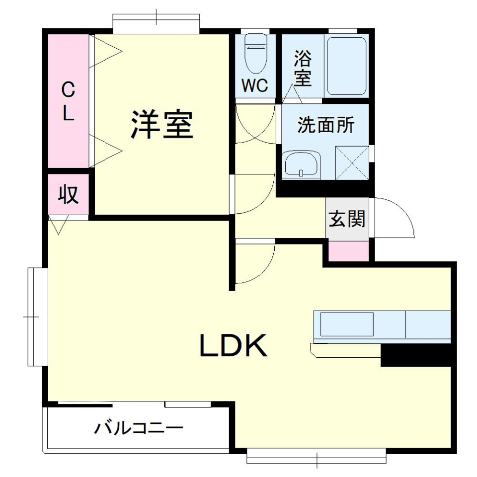 愛猫と暮らす［ペット可］の間取り図