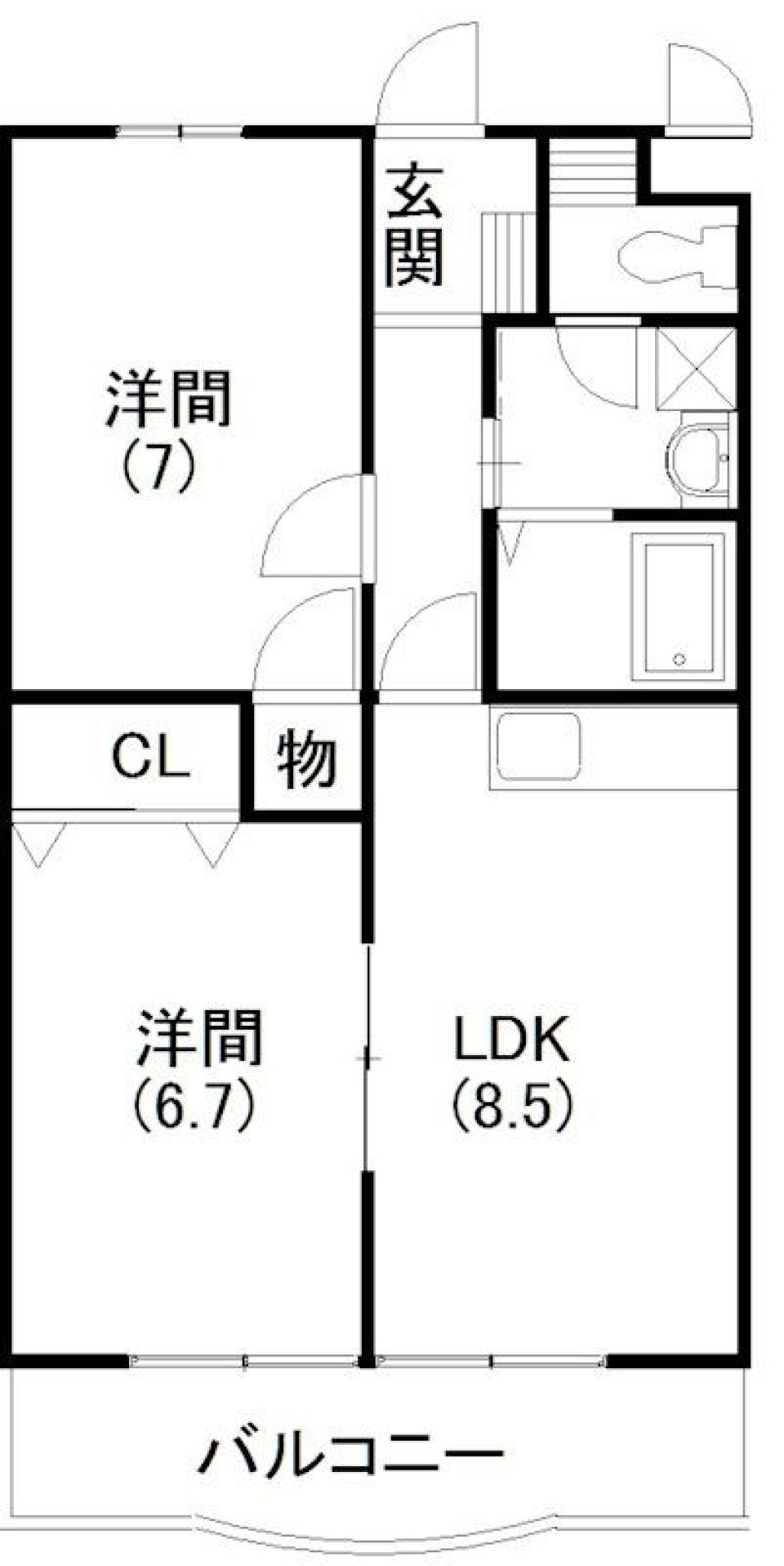 ふたりの生活ふたりの時間の間取り図