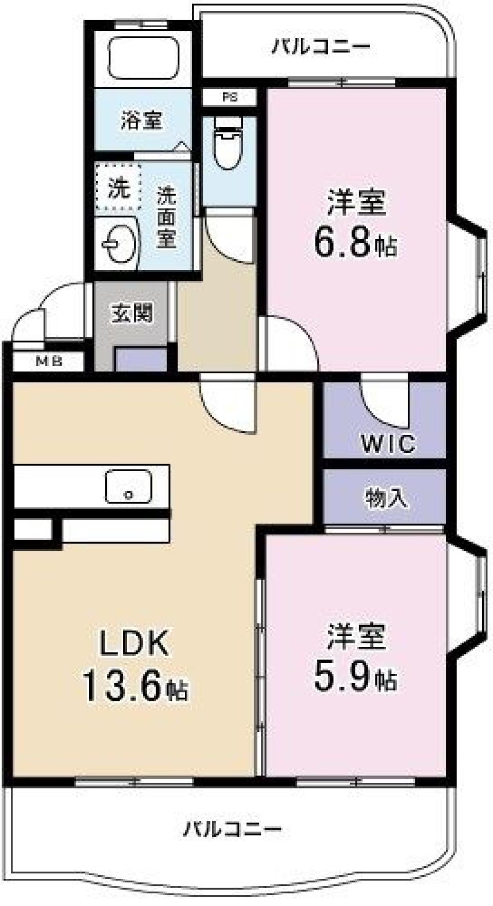 ほっこり我が家の間取り図