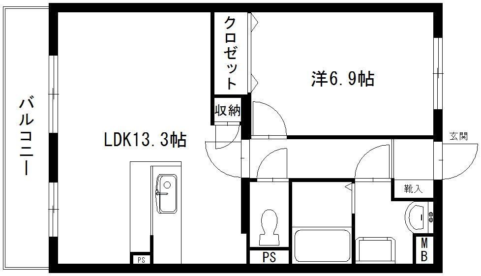 1人～2人暮らしにおすすめの1LDK