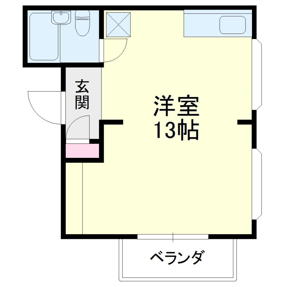 爽やかな日常［ペット可］の間取り図