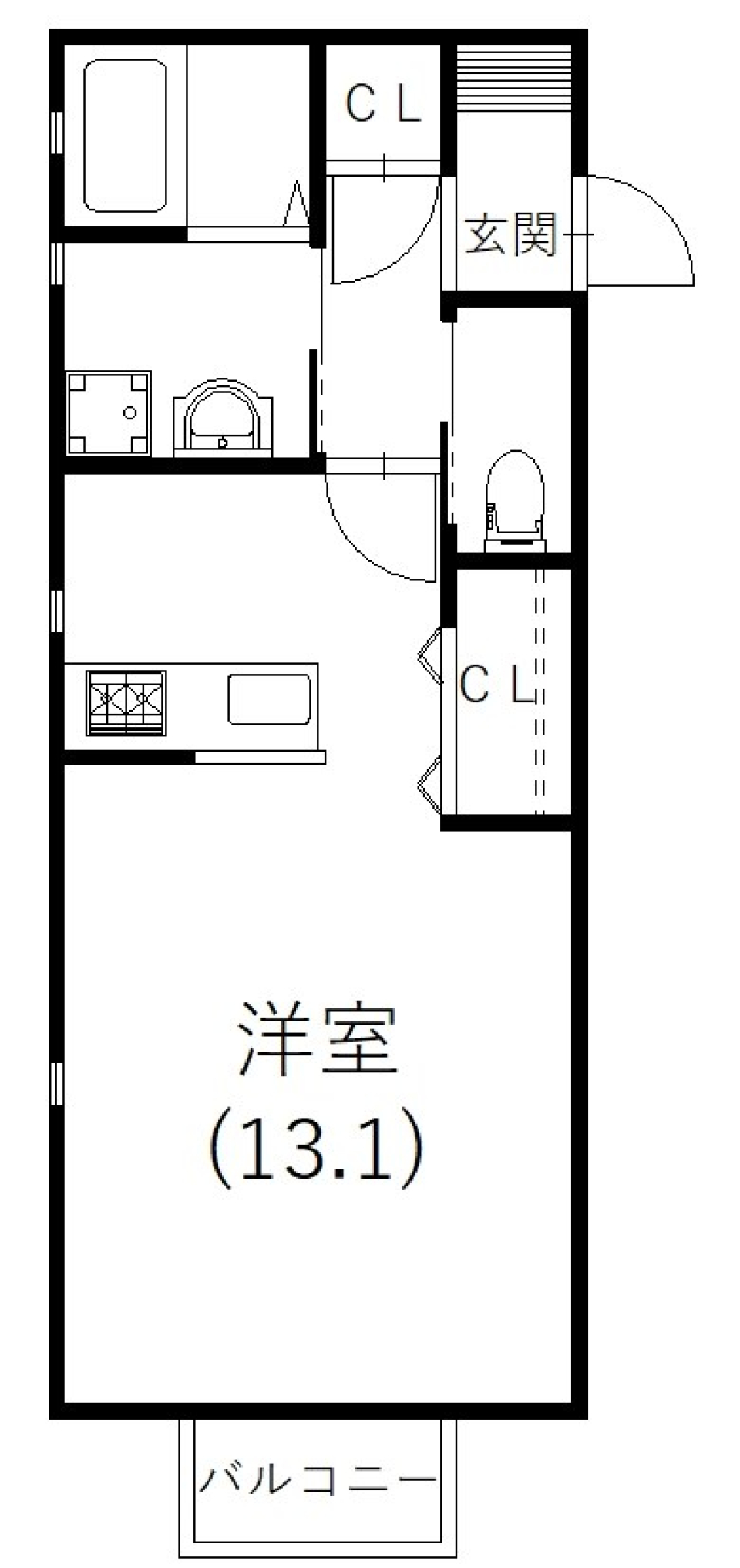 ココロもお部屋も新しく［新築］の間取り図