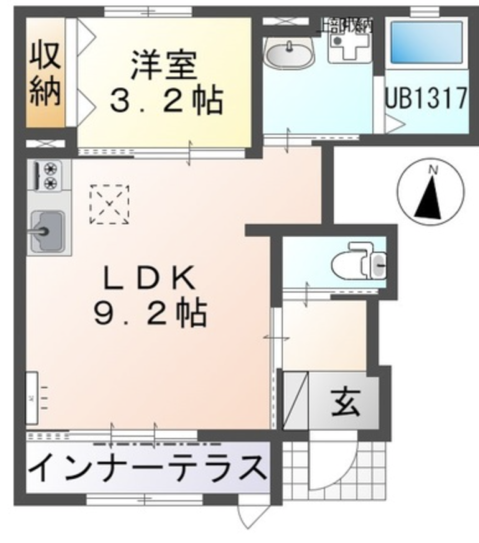 あなたの花粉症の味方［新築］の間取り図