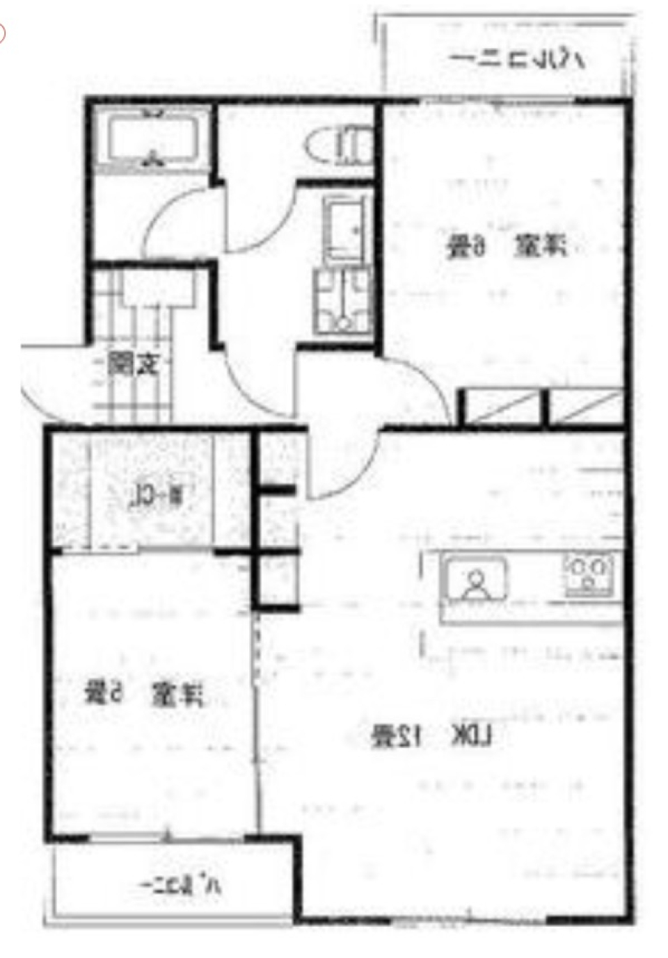 いい意味で騙された！の間取り図