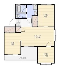 ファミリーにぴったりの3LDK