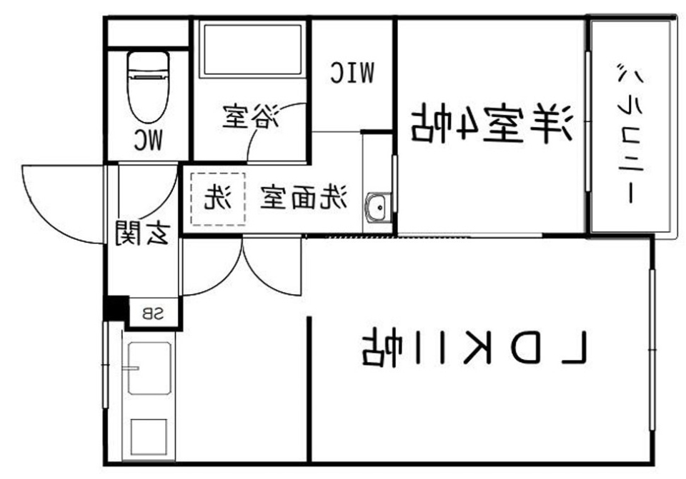 まるで南仏プロヴァンスの間取り図