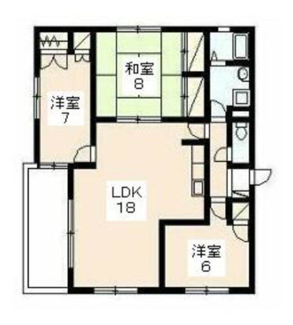 大切な名残と共にの間取り図