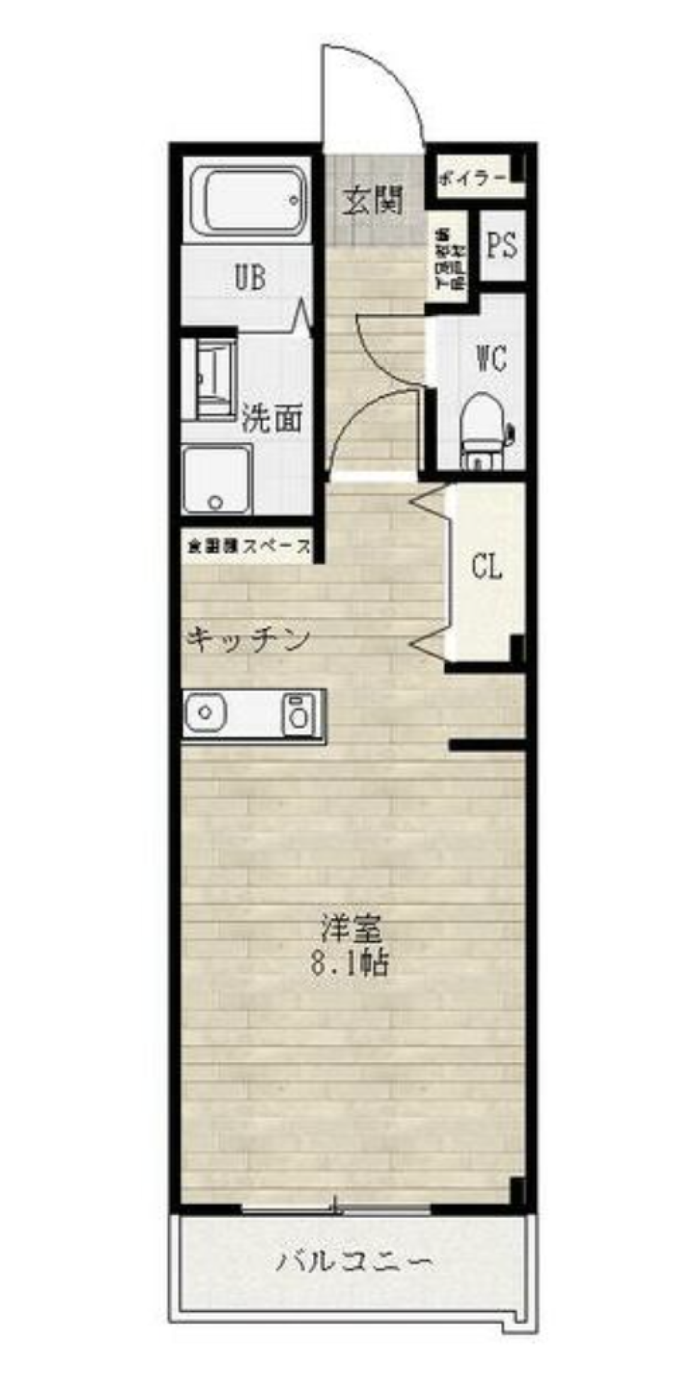 ちょうどいい学生生活の間取り図