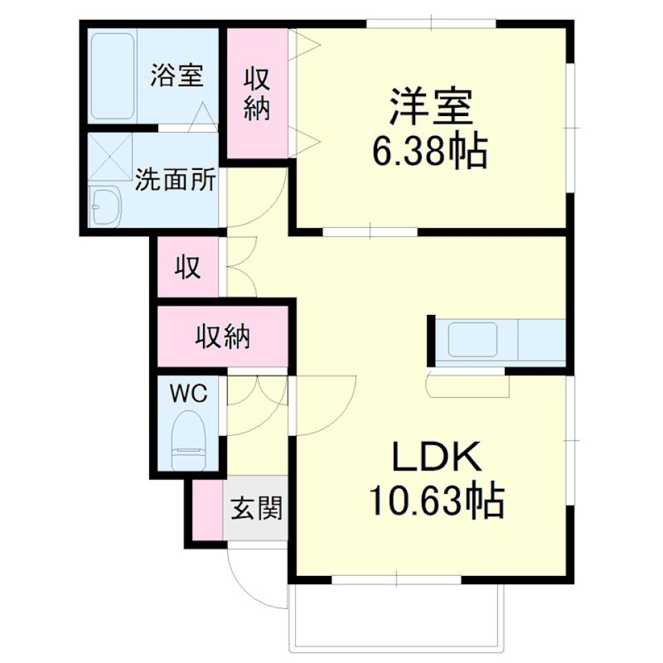 一足先に「おかえり」をの間取り図