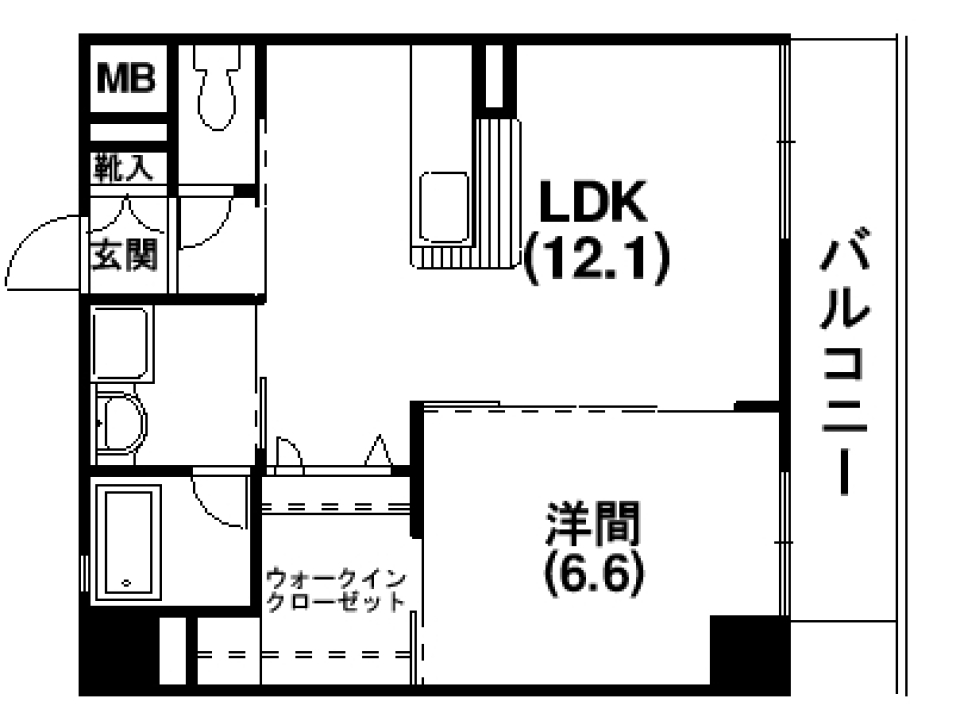 昔の名残は新しい香りの間取り図