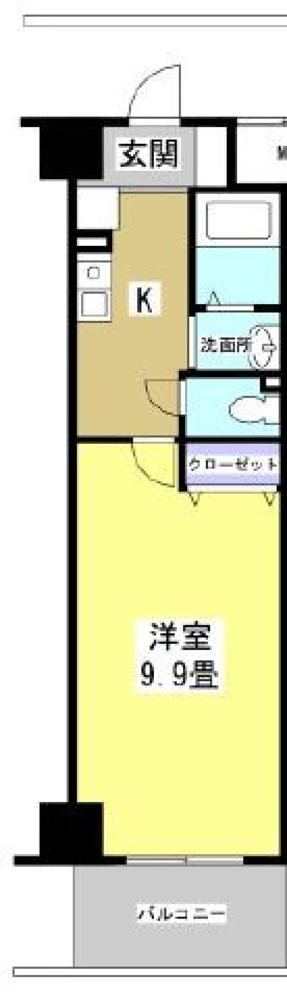 1人の時間が大切なあなたにの間取り図