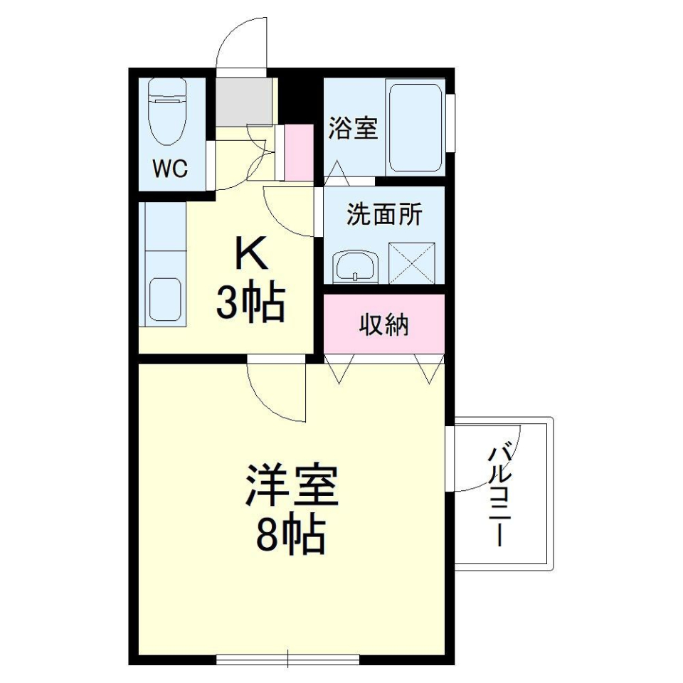 ちょっとおしゃれに生きたいの間取り図