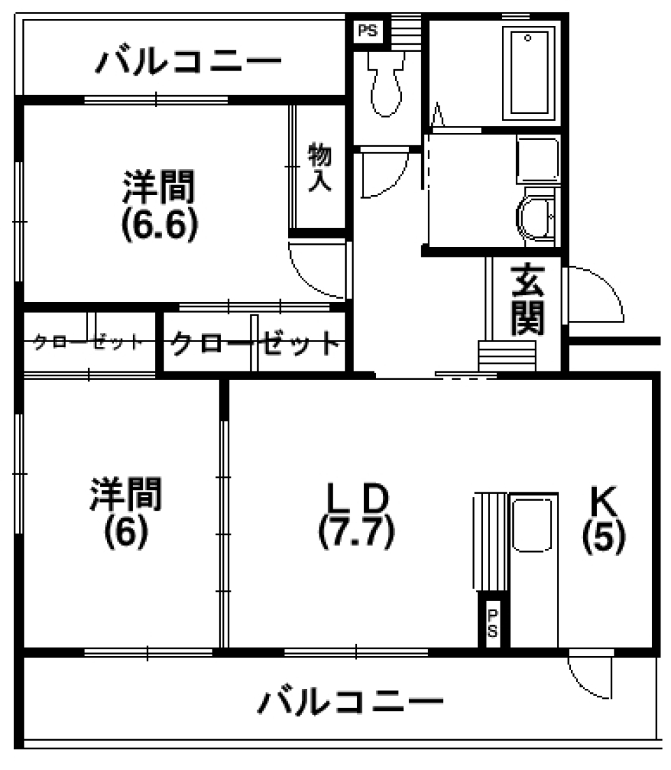 舞浜に、住んでみない？の間取り図