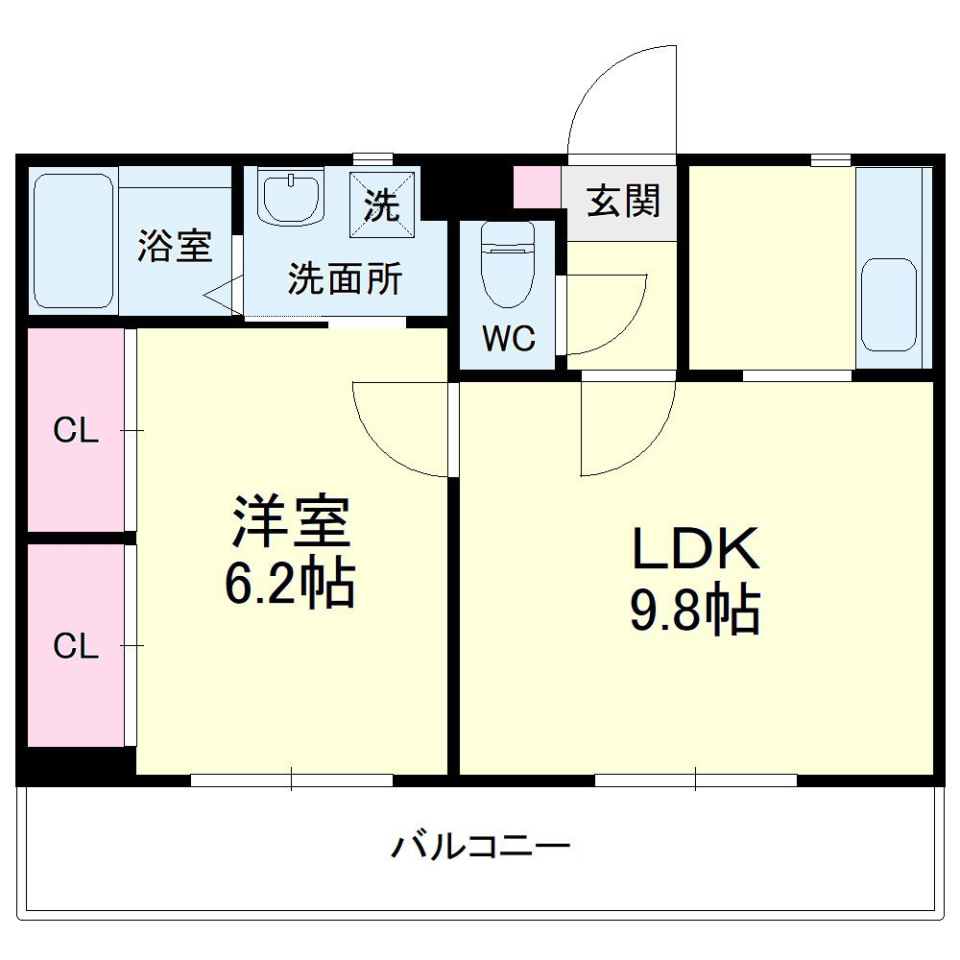 ちょっとだけ空に近づくの間取り図