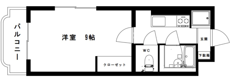 brown bricks　〜憧れのbrooklyn style〜の間取り図