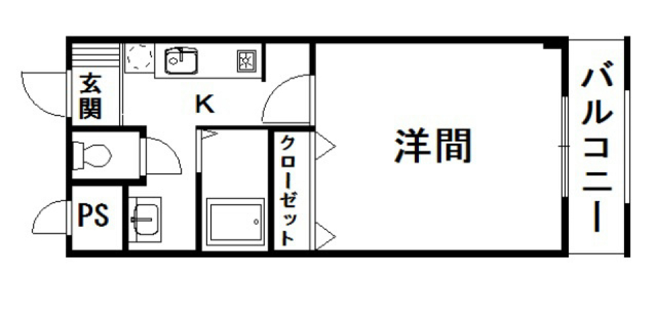 お気楽セルフリトリートの間取り図