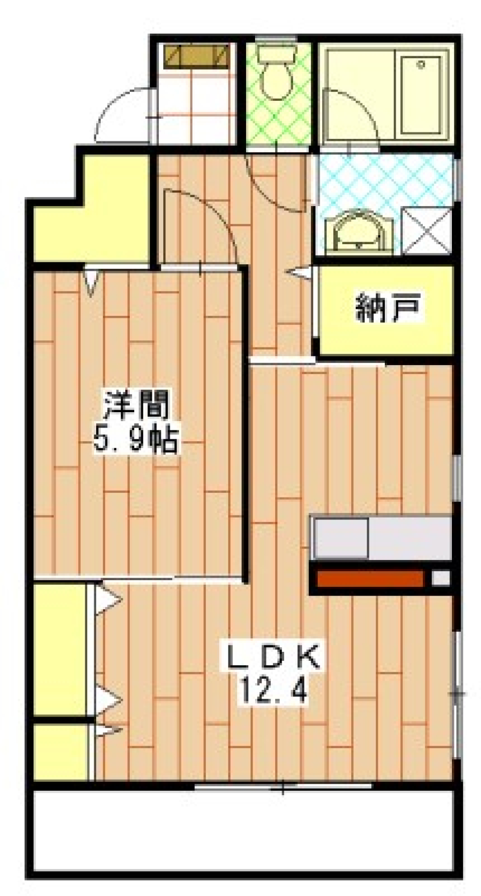 ちょうどいいお部屋でちょうどいい暮らしをの間取り図