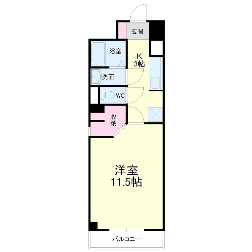 こじんまりが贅沢だの間取り図