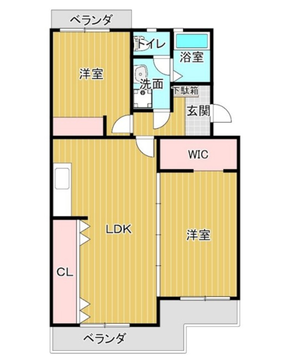 片付けの達人の間取り図