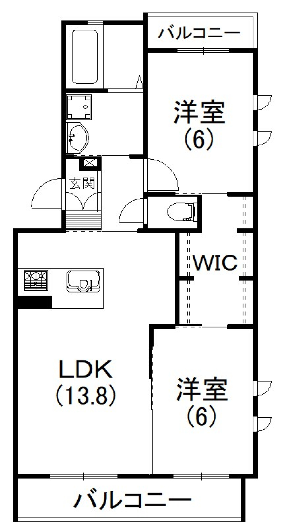 This is my eutopia.「ペット可」の間取り図