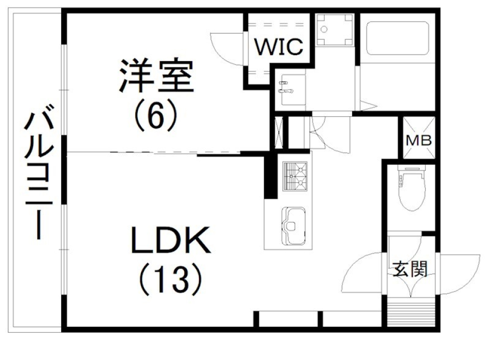 夜、ソファにもたれて映画鑑賞、この時間と空間は手放せない。の間取り図