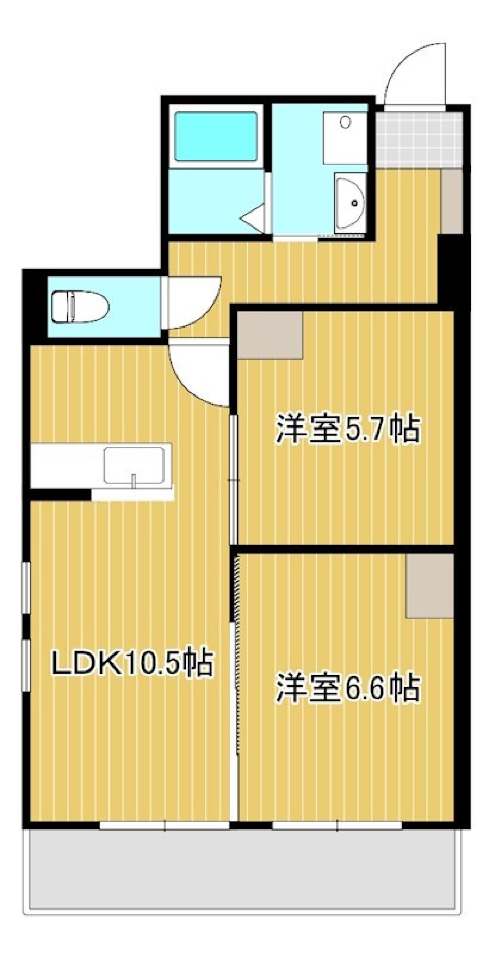 心機一転、新しい空間で［新築］の間取り図