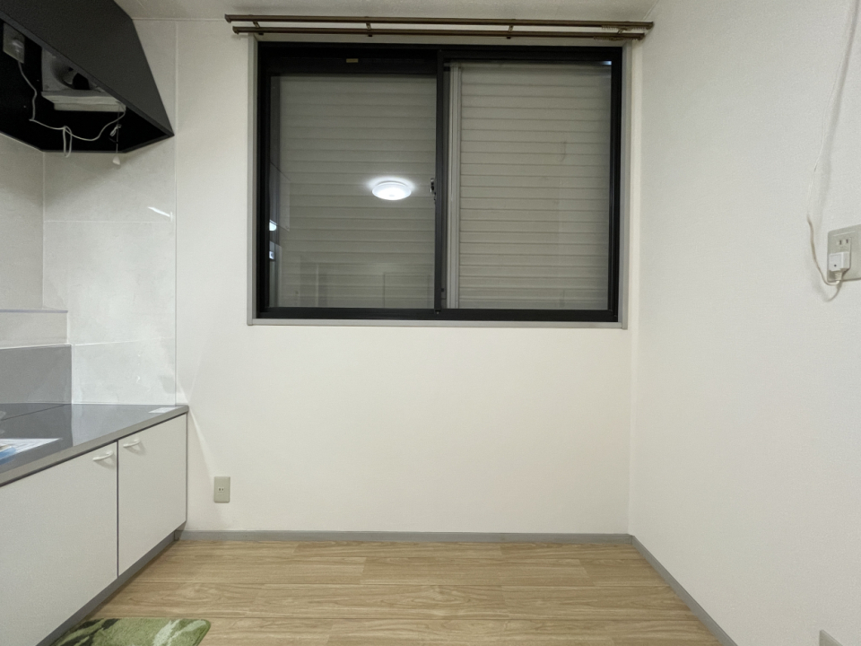 1階ですが、全室雨戸が付いているので、防犯面は安心