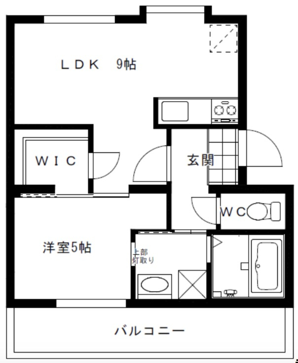 設備フルコンボの間取り図