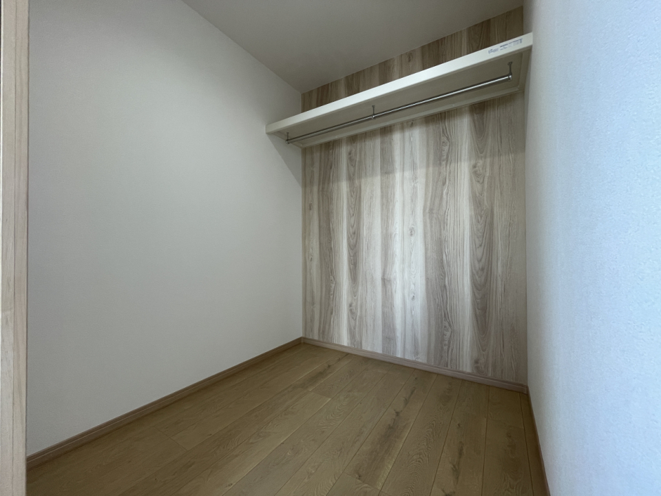 各部屋にウォークインクローゼット