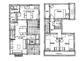 窓の多く、開ければ海風が吹き抜ける3LDK戸建賃貸です