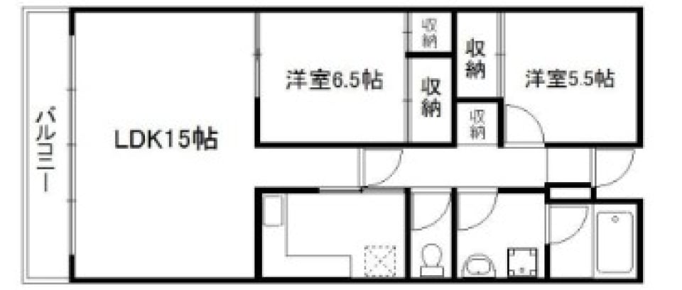 要塞フォルムの中はの間取り図