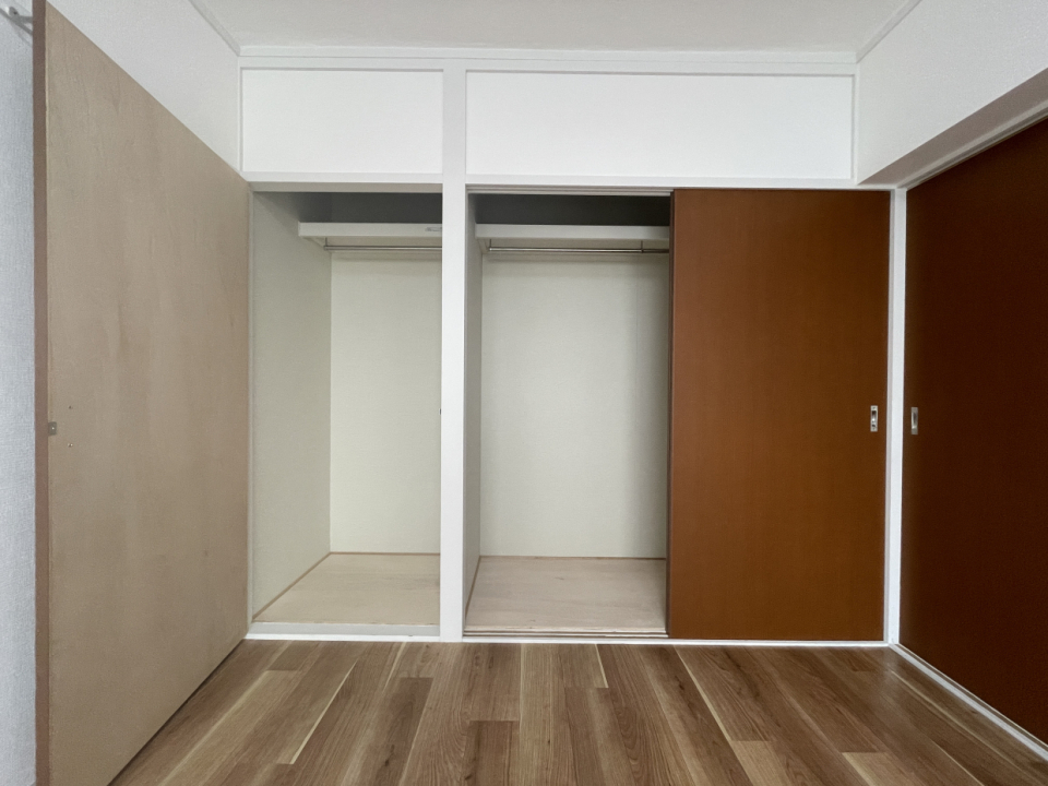 このお部屋にも1.5こ分の収納がありました！