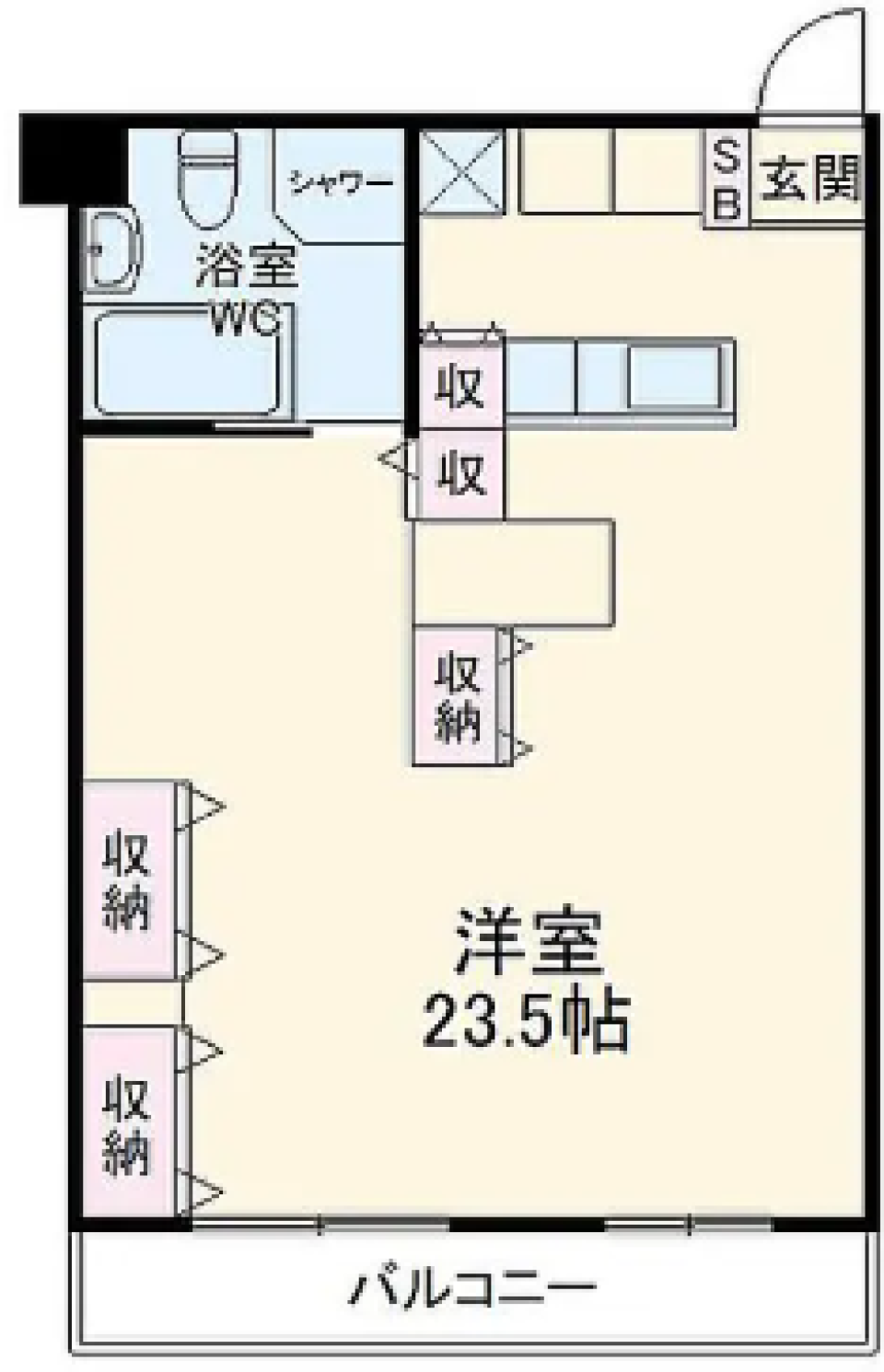猫足がたまらにゃい［ペット可］の間取り図