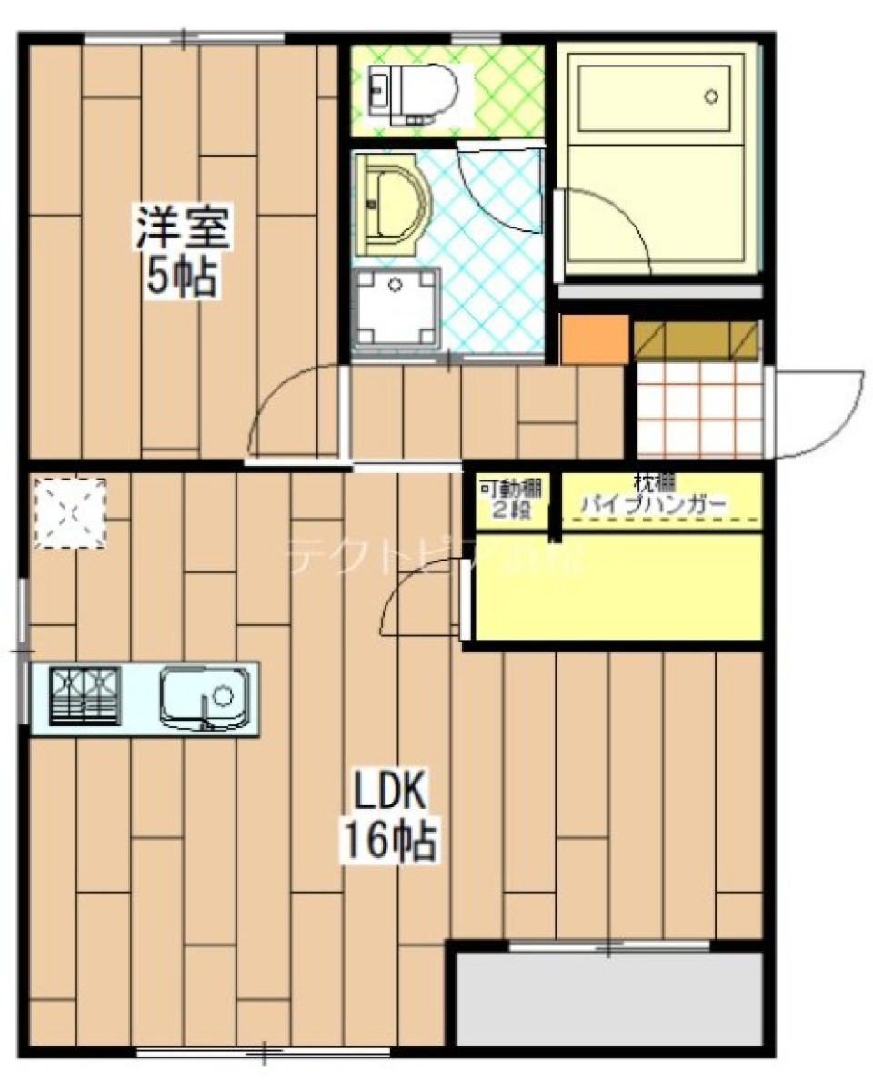 ゆったりと、マイルドに。の間取り図