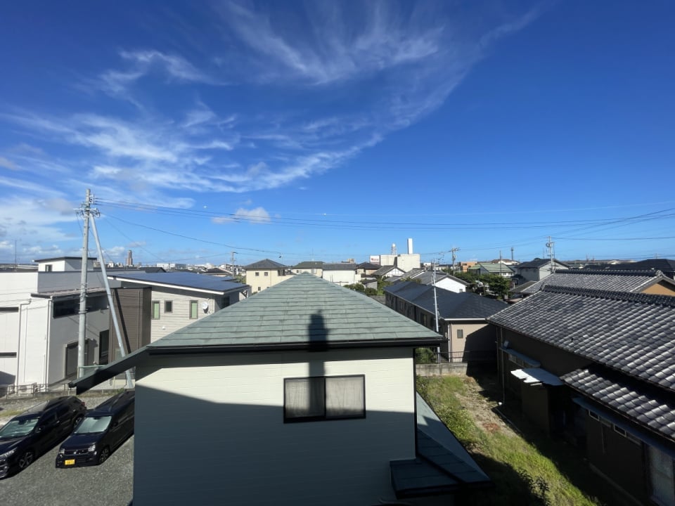 3階の最上階なので見晴らしもいい