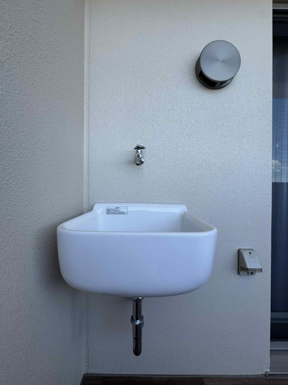 スロップシンクも付いている