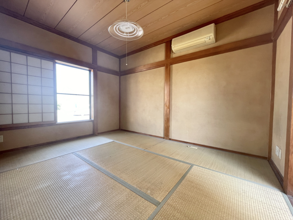 1階の和室。広さは約6帖