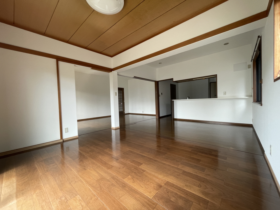 開放感たっぷりのリビングでのびのび過ごしたい