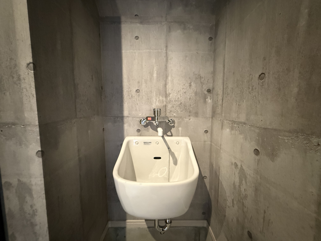 便利な水栓付き