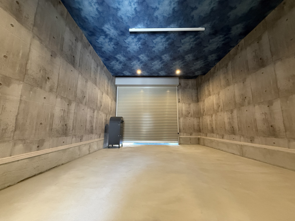 天井に銀河が流れてる！！